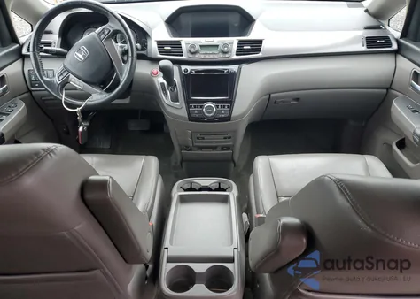 2014 Honda Odyssey Exl z USA, uszkodzony, nr VIN 5FNRL5H66EB014143